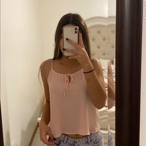 Forever 21 pink string top